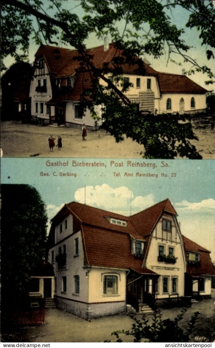 CPA Bieberstein Reinsberg in Sachsen, Gasthof Bieberstein