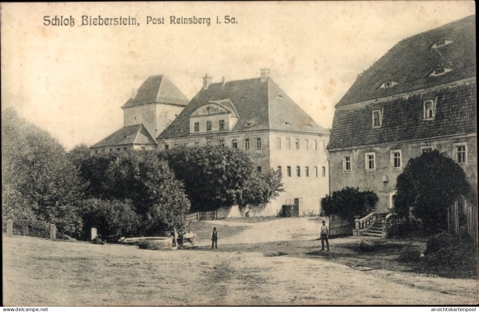 CPA Bieberstein Reinsberg in Sachsen, Schloss Bieberstein