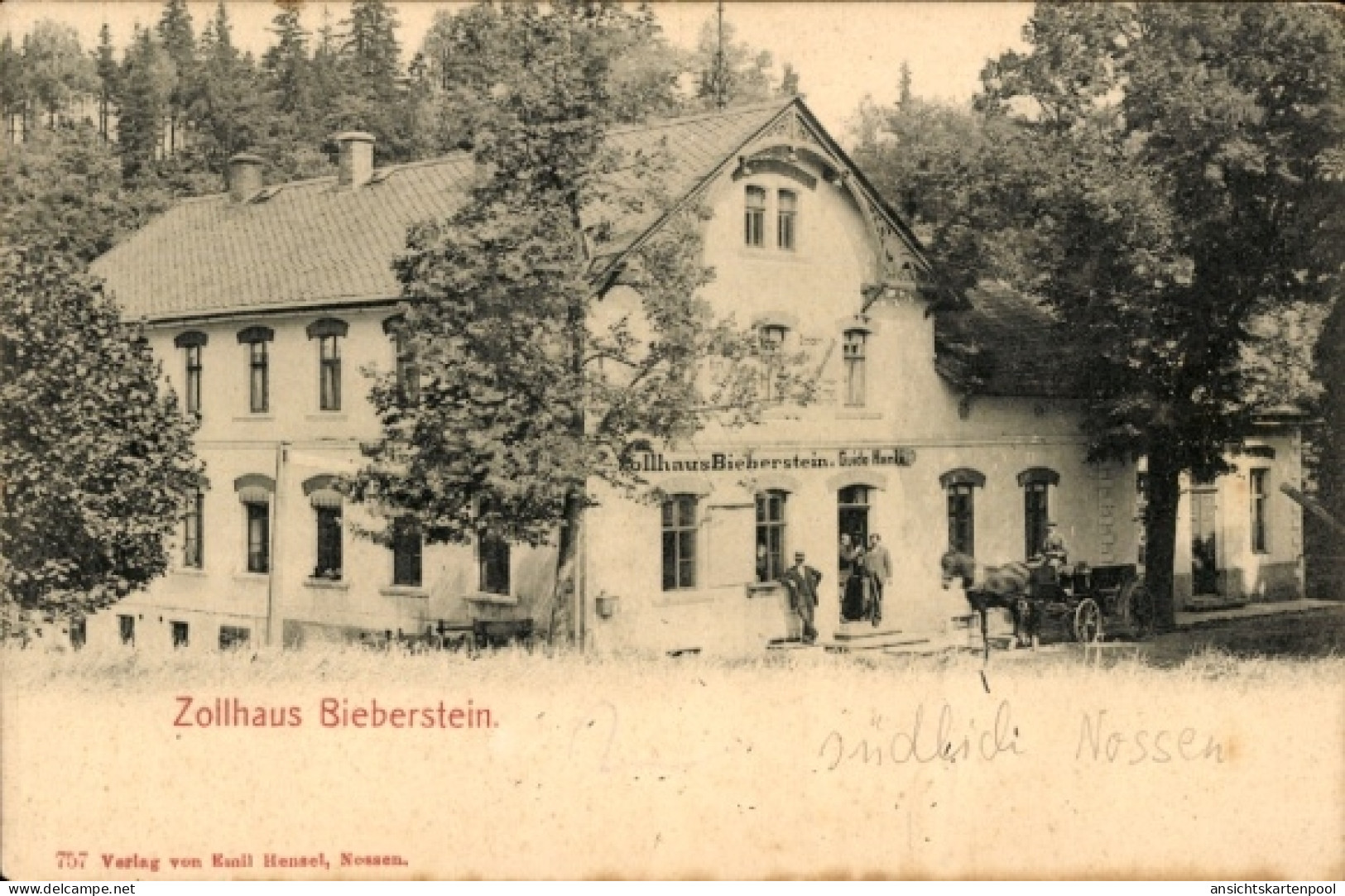 CPA Bieberstein Reinsberg in Sachsen, Zollhaus