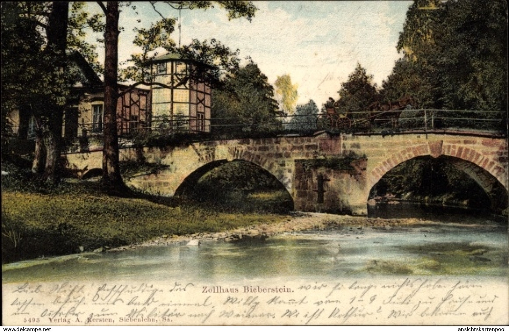 CPA Bieberstein Reinsberg in Sachsen, Zollhaus