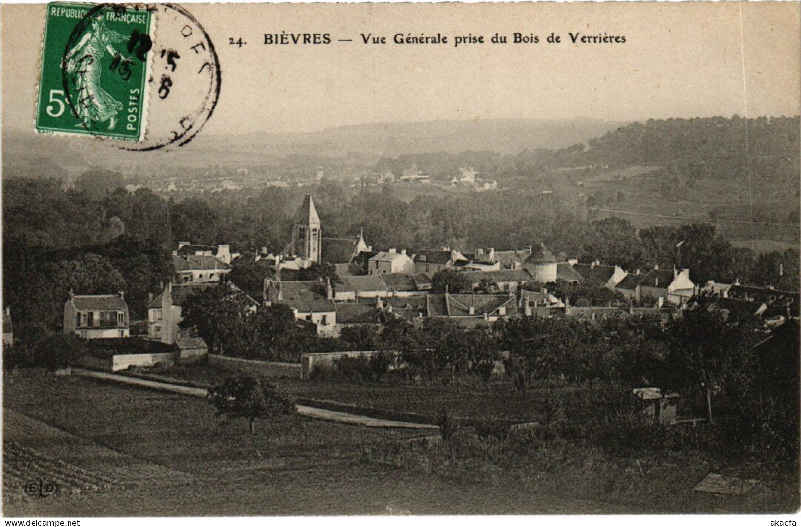 CPA Bievres vue generale (1360047)