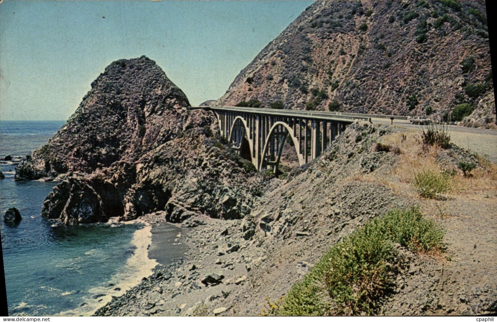 CPA Big Creek Bridge near Big Sur California