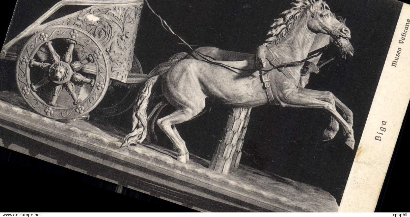 CPA Biga Musea Vaticana
