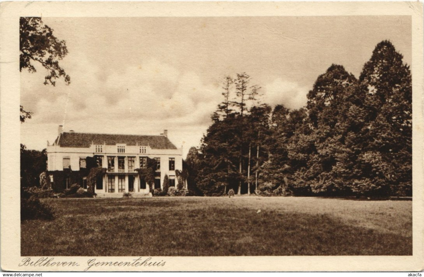 CPA BILTHOVEN Gemeentehuis NETHERLANDS (728787)