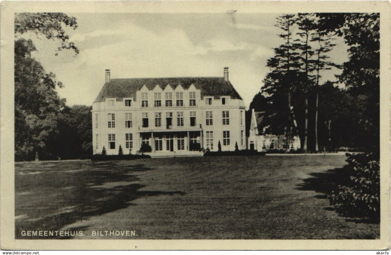 CPA BILTHOVEN Gemeentehuis NETHERLANDS (728789)