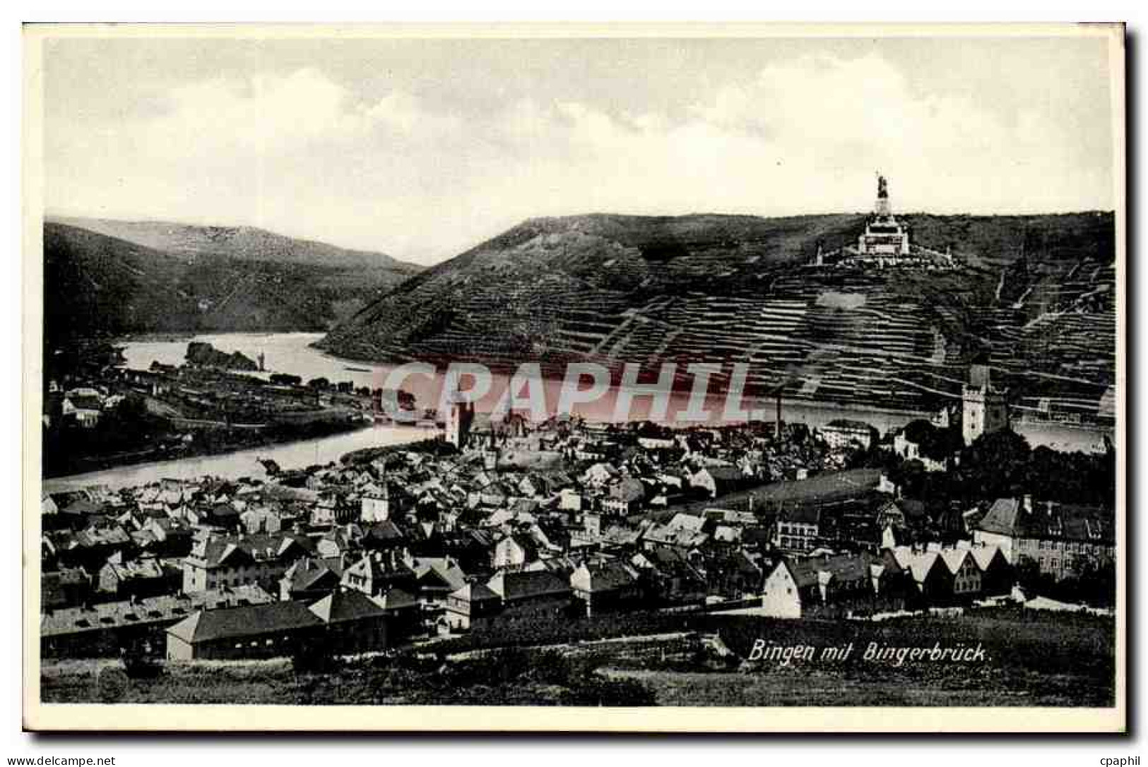CPA Bingen mit Bingerbruck