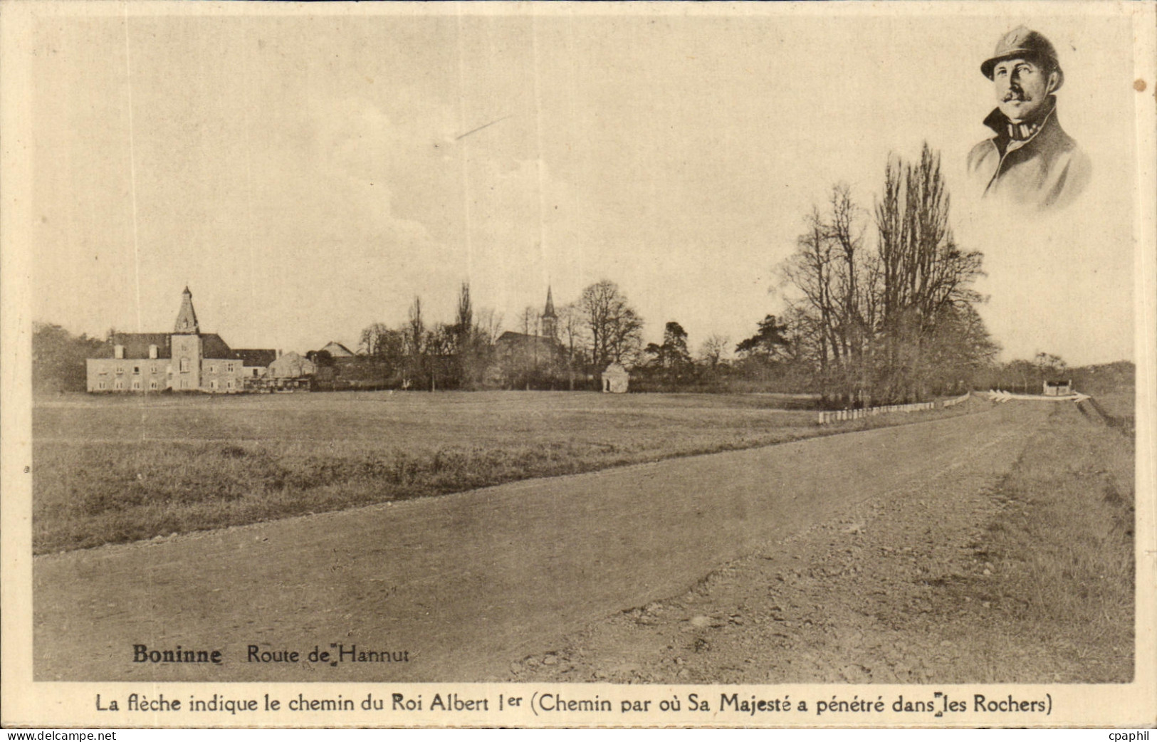 CPA Bininne Route de Hannut