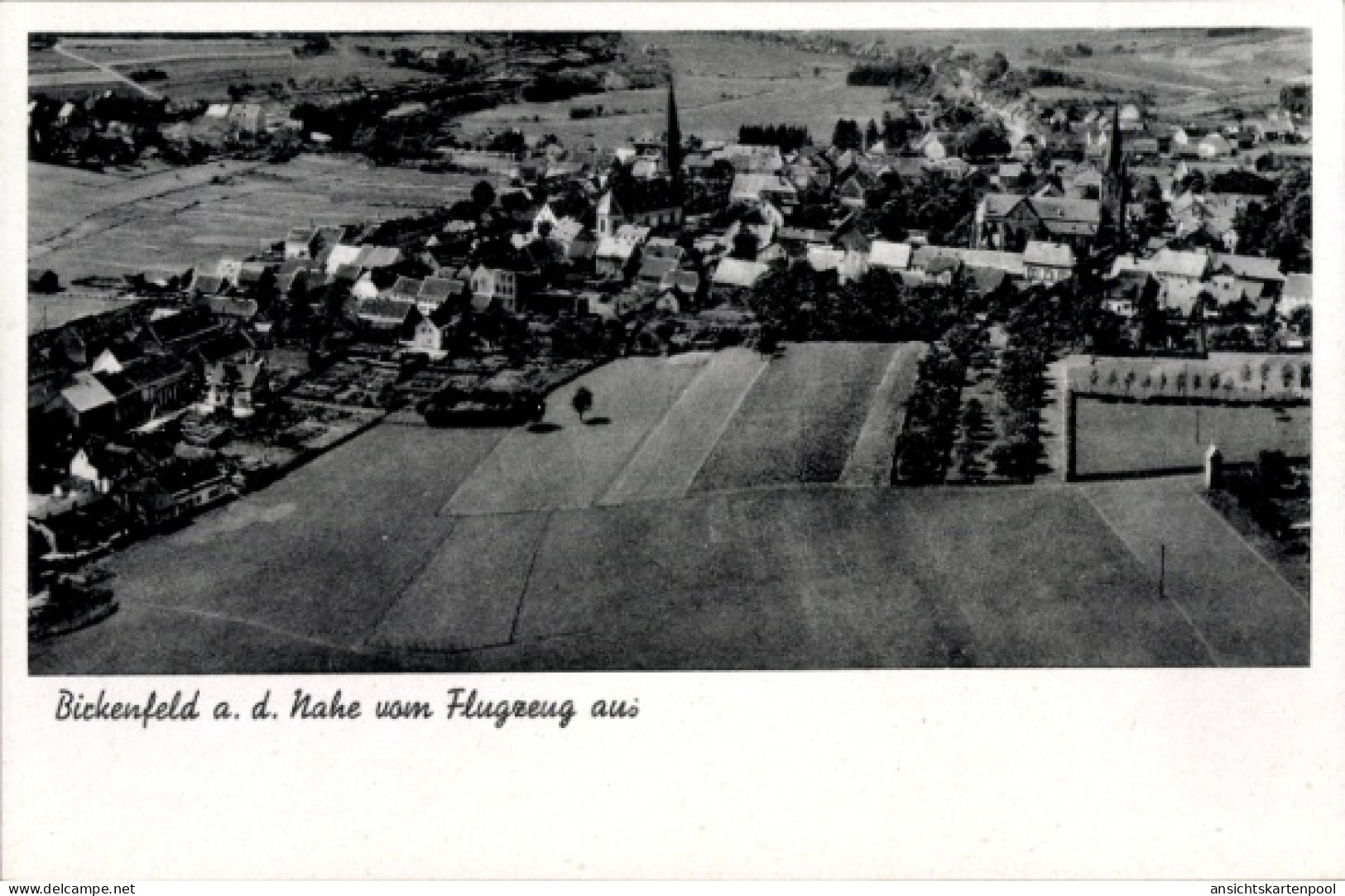 CPA Birkenfeld an der Nahe, Fliegeraufnahme