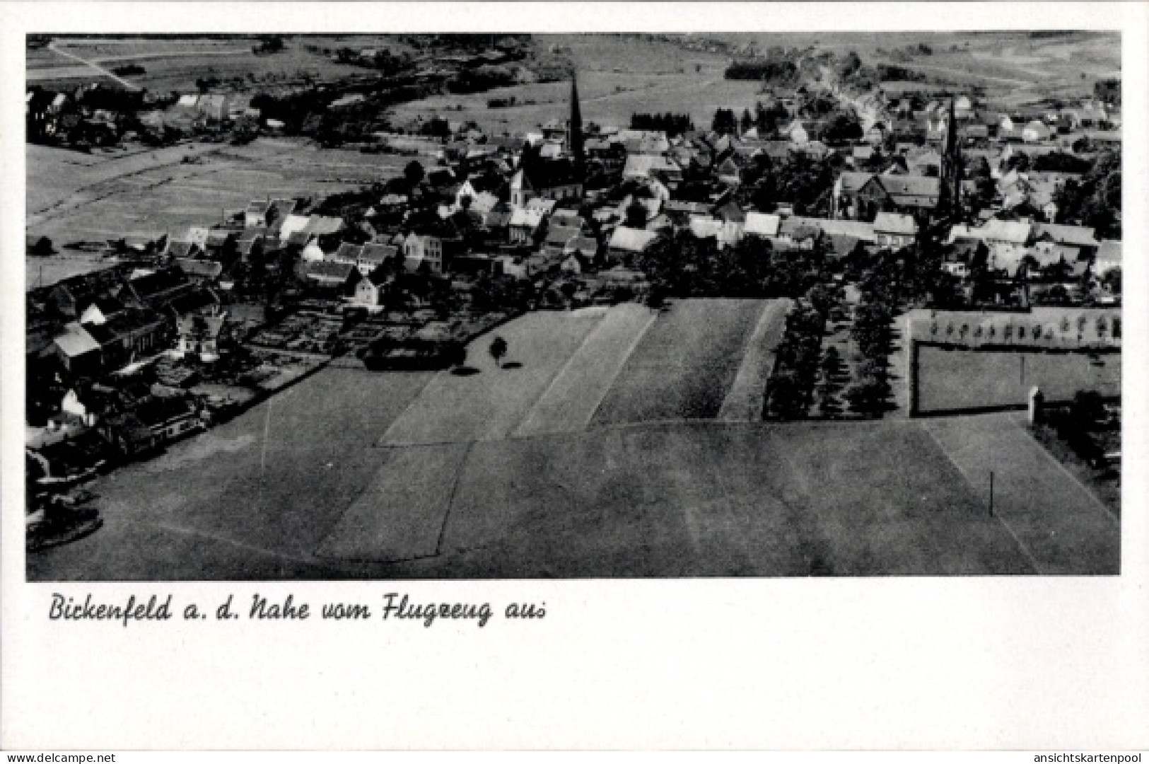 CPA Birkenfeld an der Nahe, Fliegeraufnahme