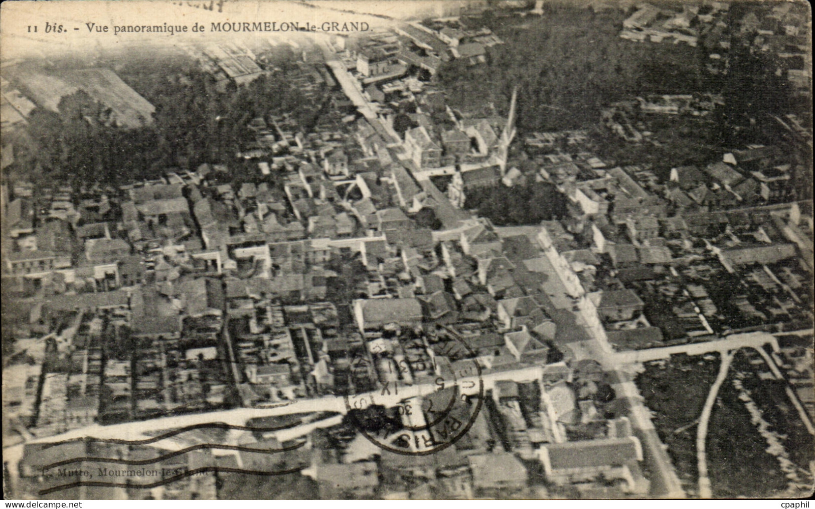 CPA bis Vue panoramique de Mourmelon le Grand