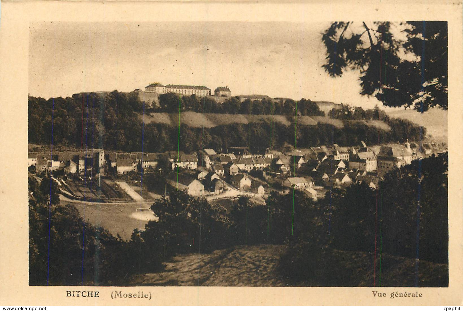 CPA Bitche (moselle) vue generale