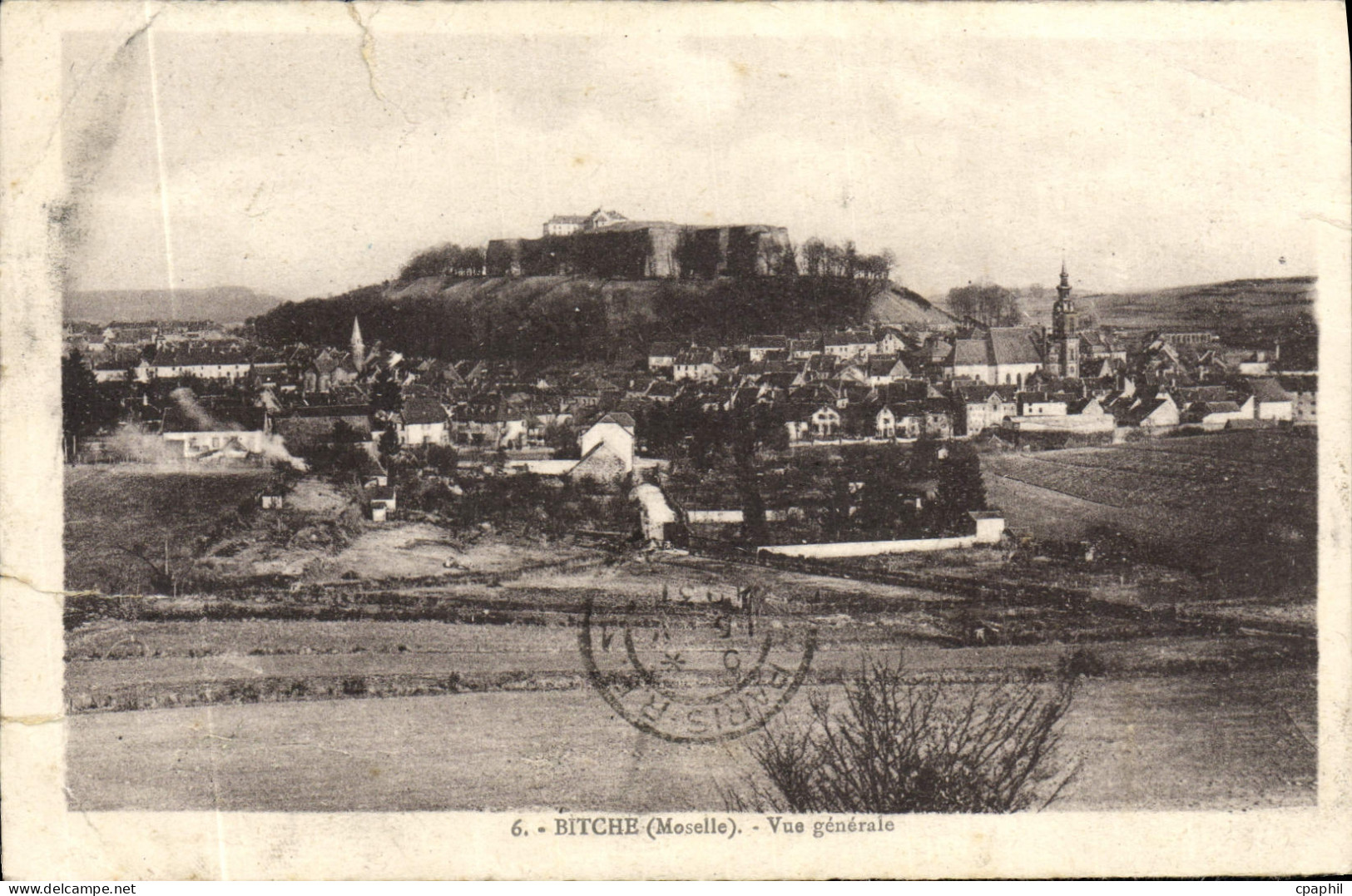 CPA Bitche Vue Generale