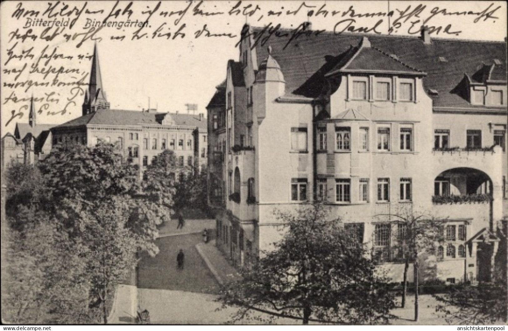 CPA Bitterfeld in Saxe Anhalt, Binnengärten