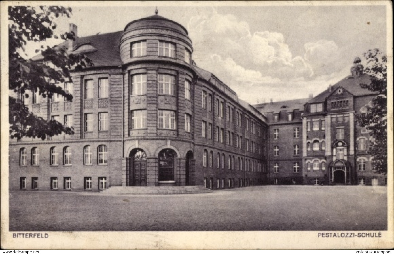 CPA Bitterfeld in Saxe Anhalt, Pestalozzischule