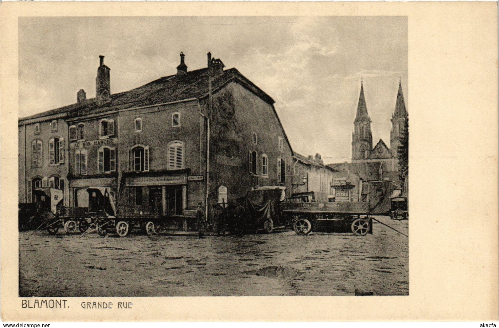 CPA Blamont Grande Rue (1470918)