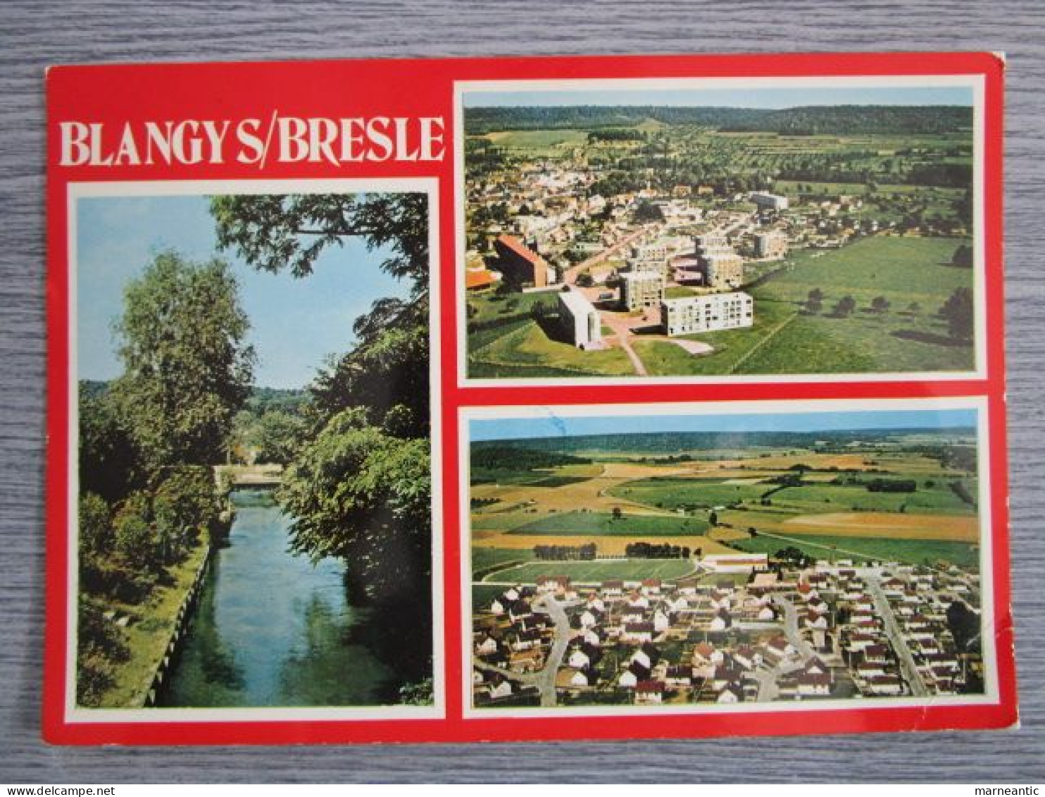 Cpa Blangy sur Bresle (76) multivue
