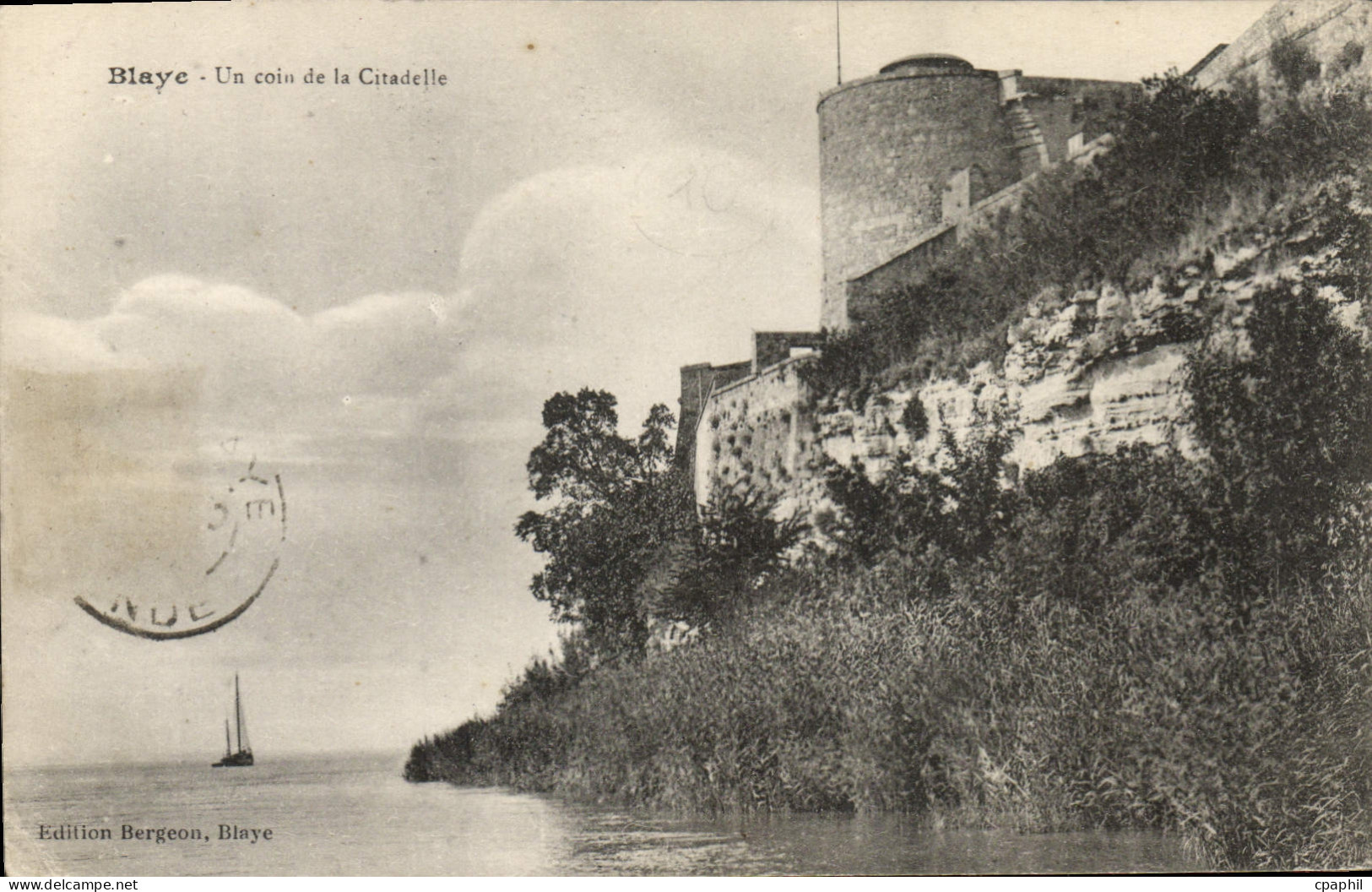 CPA Blaye Un Coin De La Citadelle