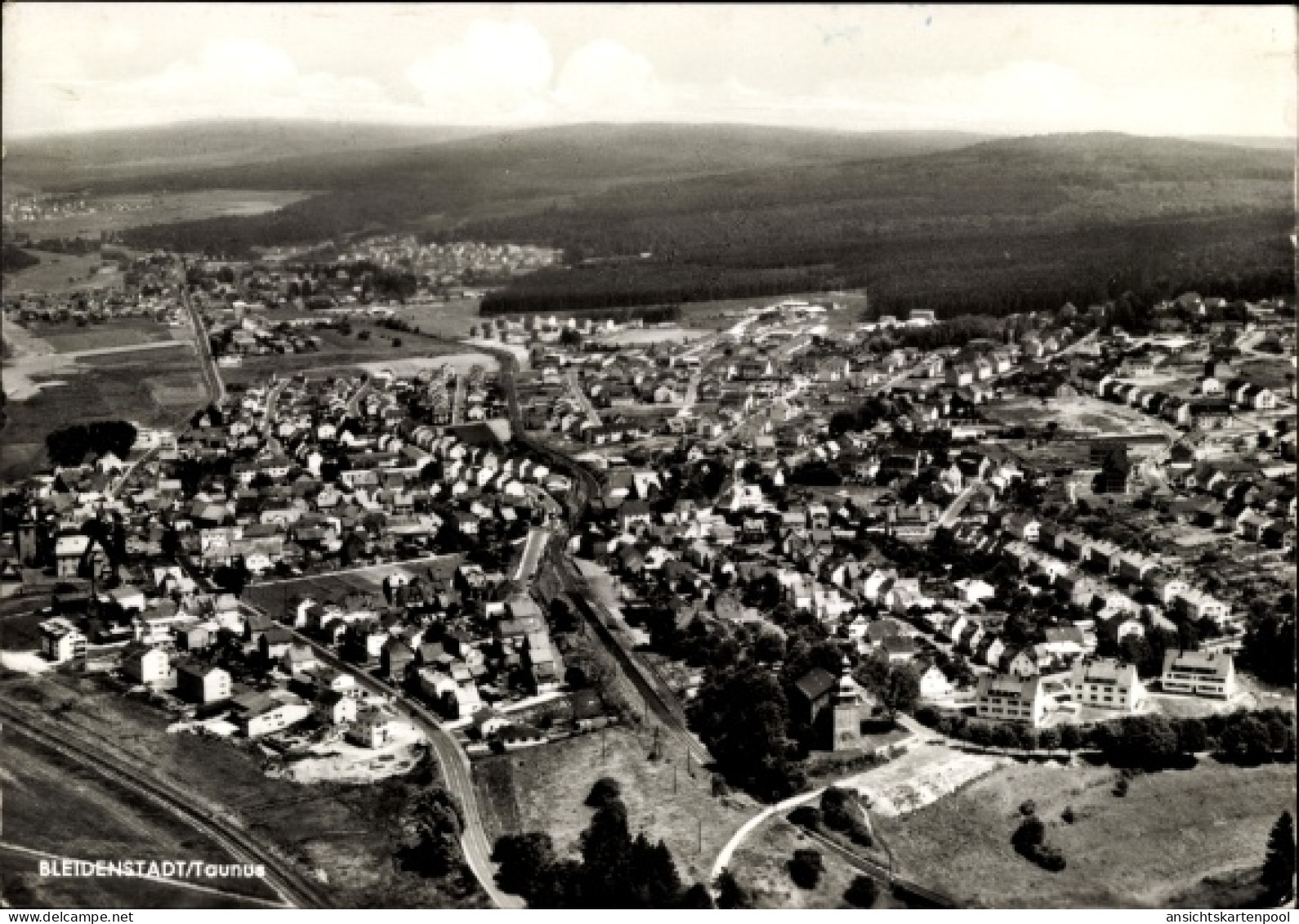 CPA Bleidenstadt Taunusstein Hessen, Totalansicht