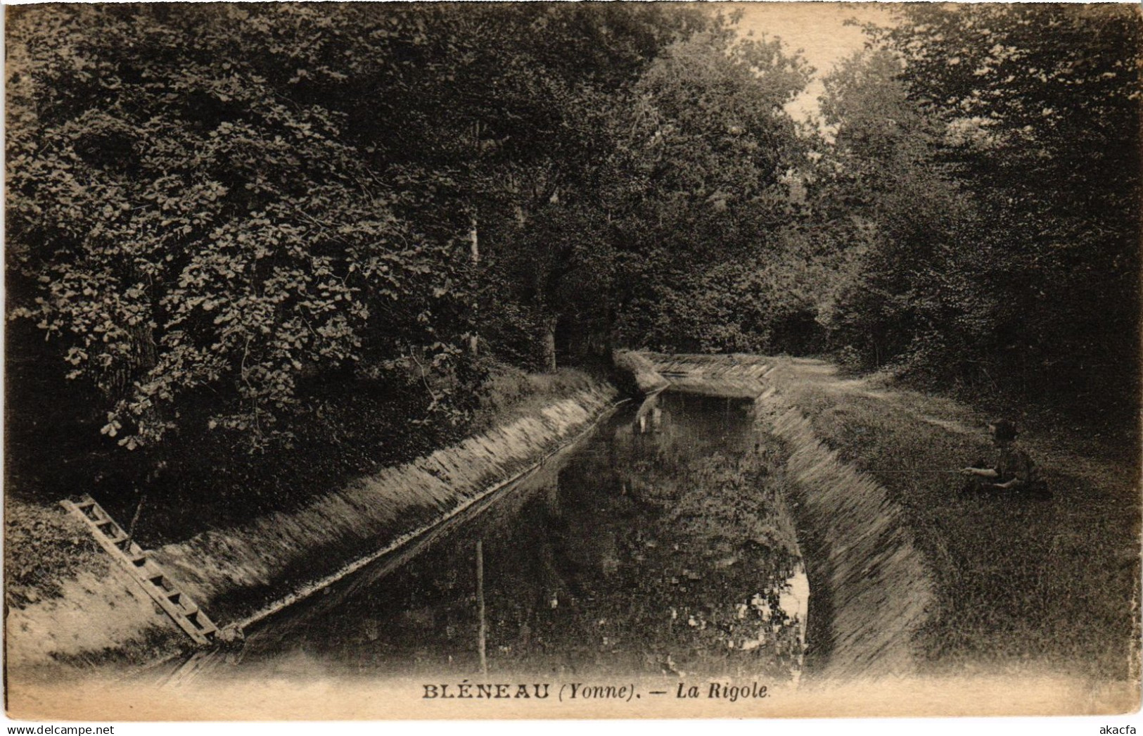 CPA Bléneau La Rigole (1183488)