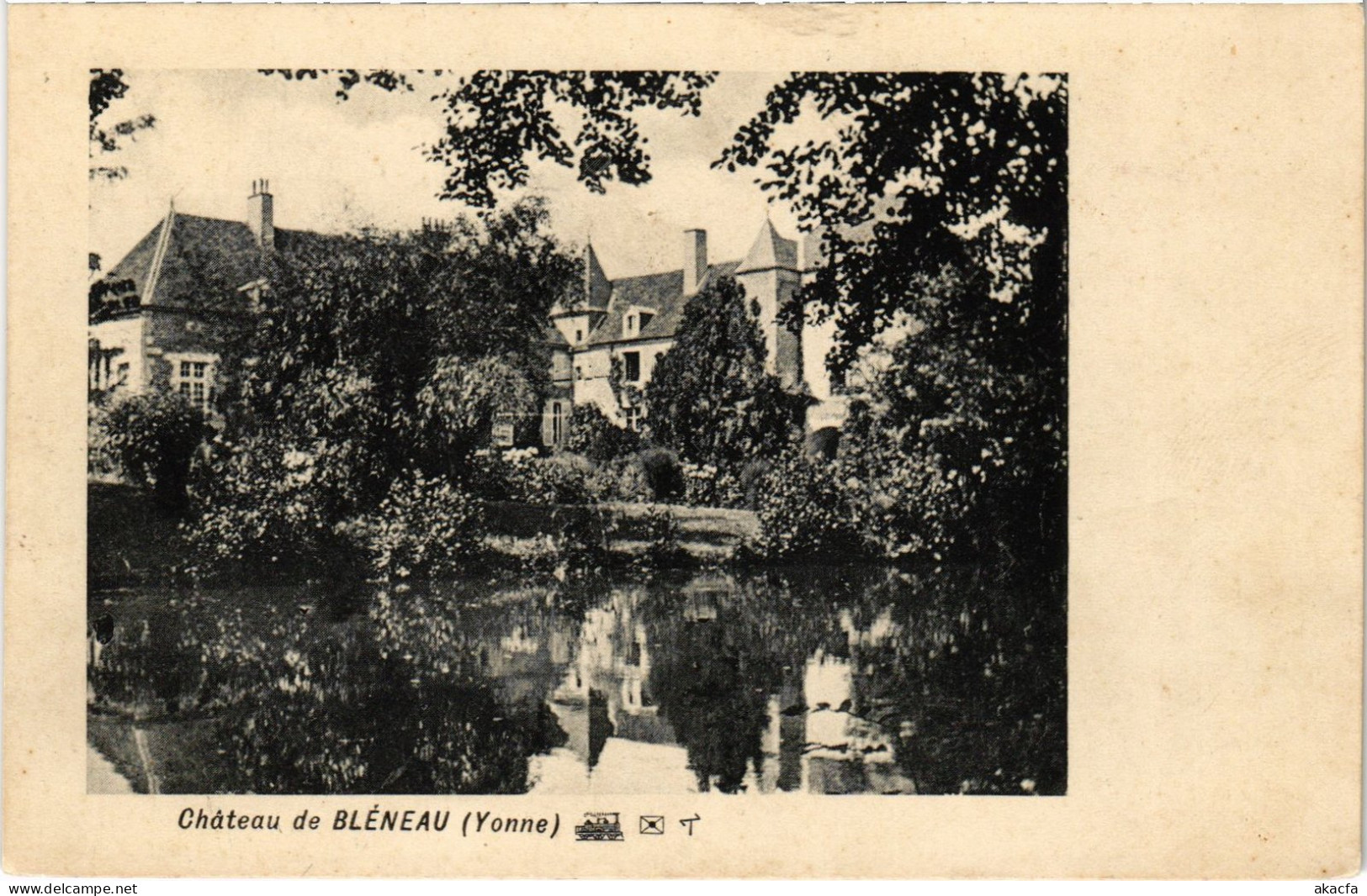 CPA Bleneau le chateau (1478297)