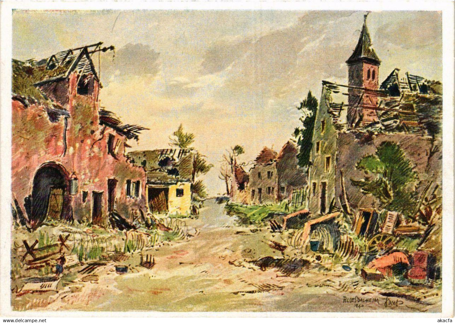 CPA Bliesdalheim GERMANY (950368)