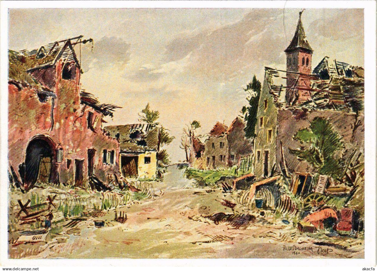 CPA Bliesdalheim GERMANY (950369)