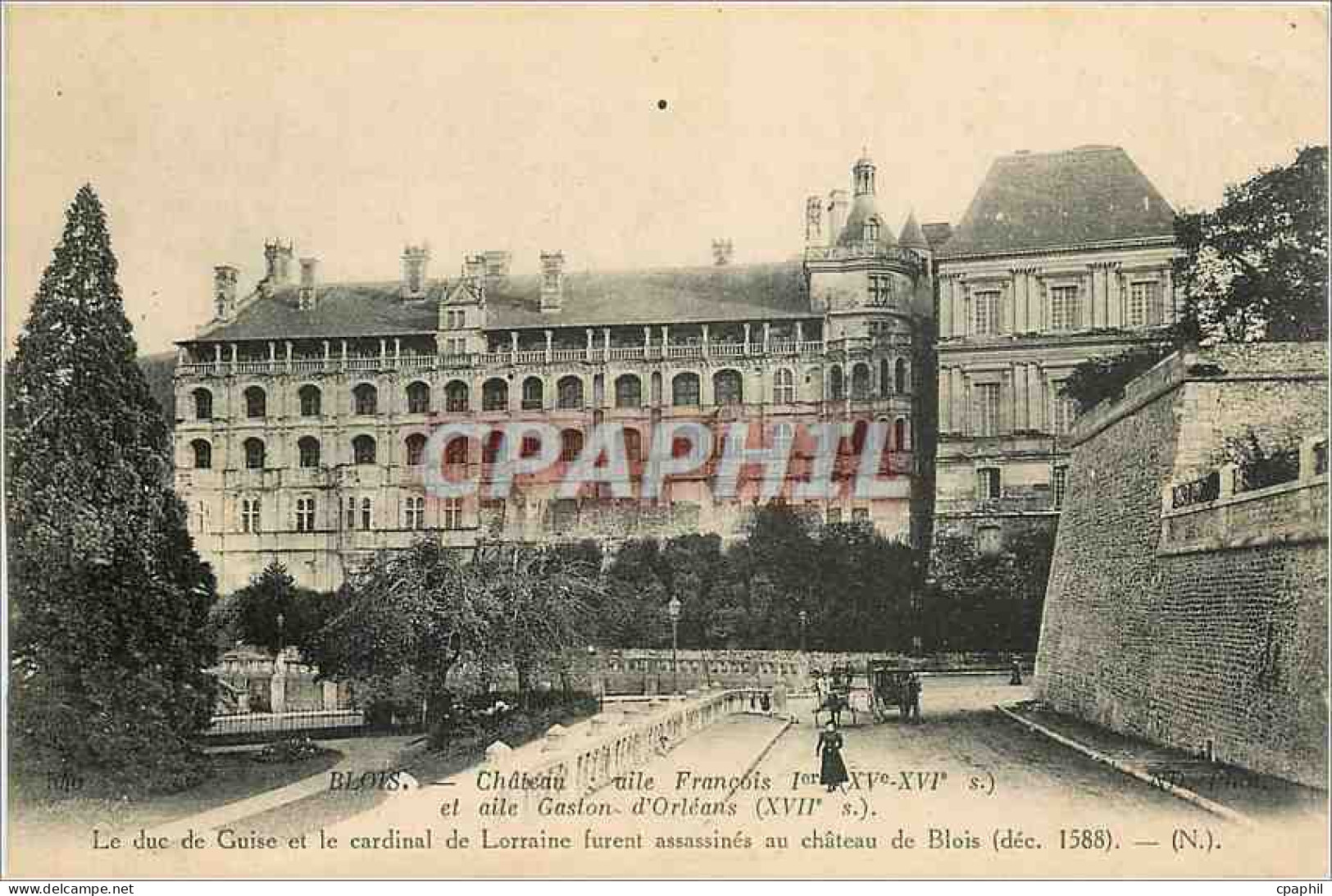 CPA Blois Chateau