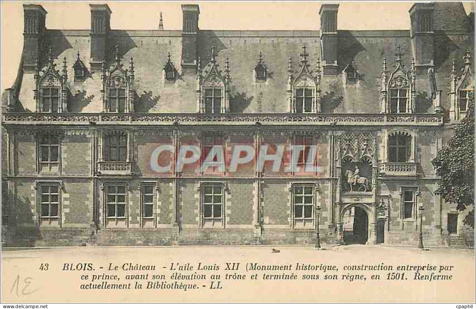 CPA Blois Le Chateau