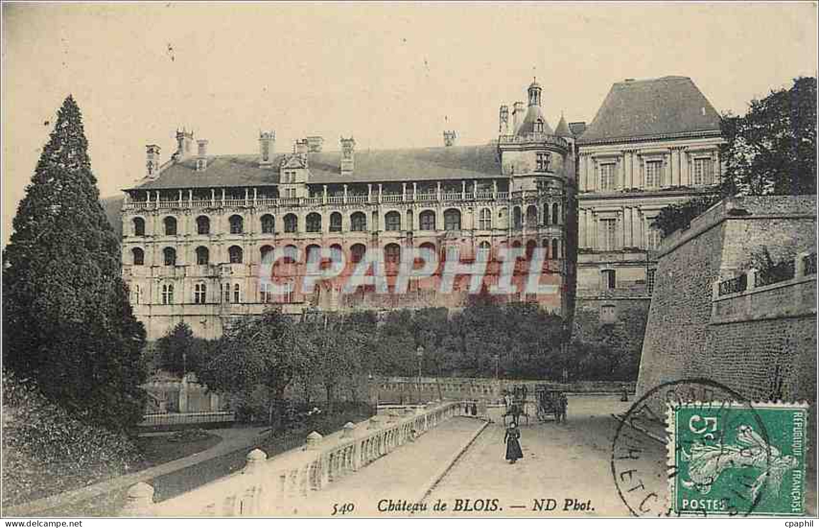 CPA BLOIS Le Château