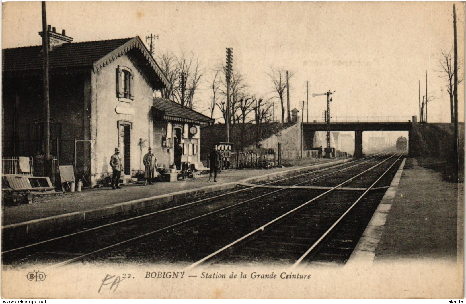 CPA BOBIGNY - Station de la Grande Ceinture (740449)