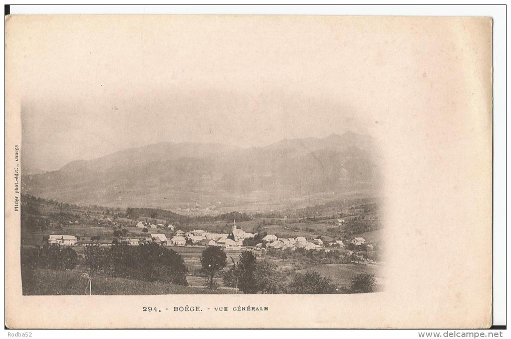 CPA - Boege - Vue générale