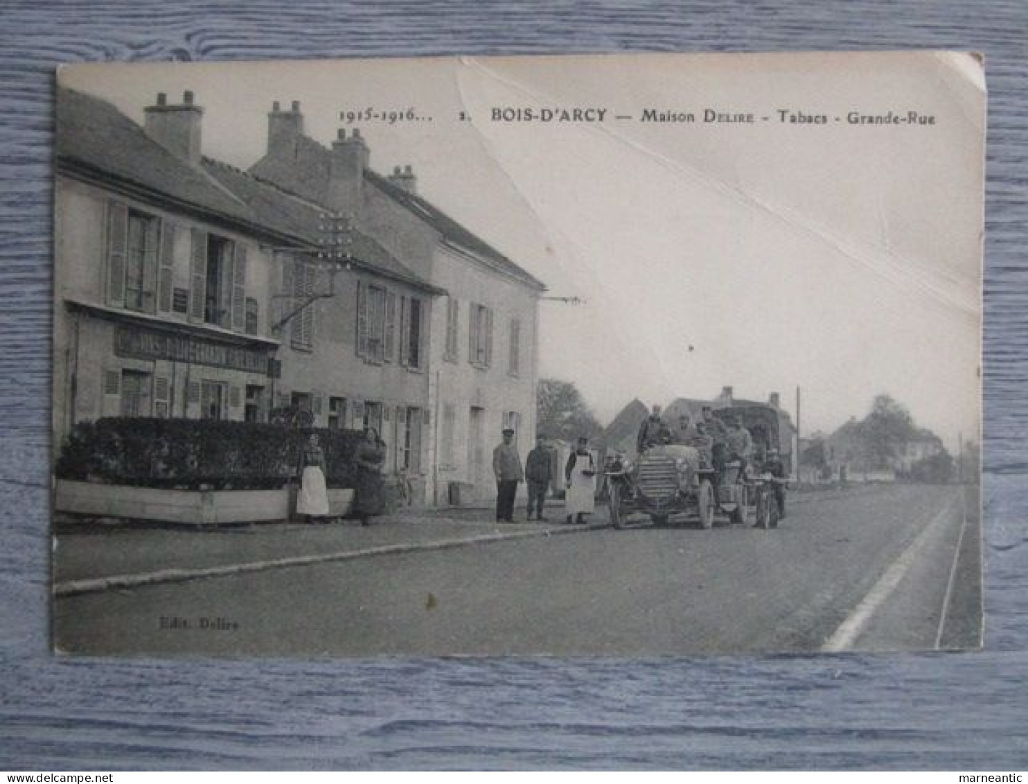CPA Bois d'Arcy (78) maison Delire - tabacs - grande rue