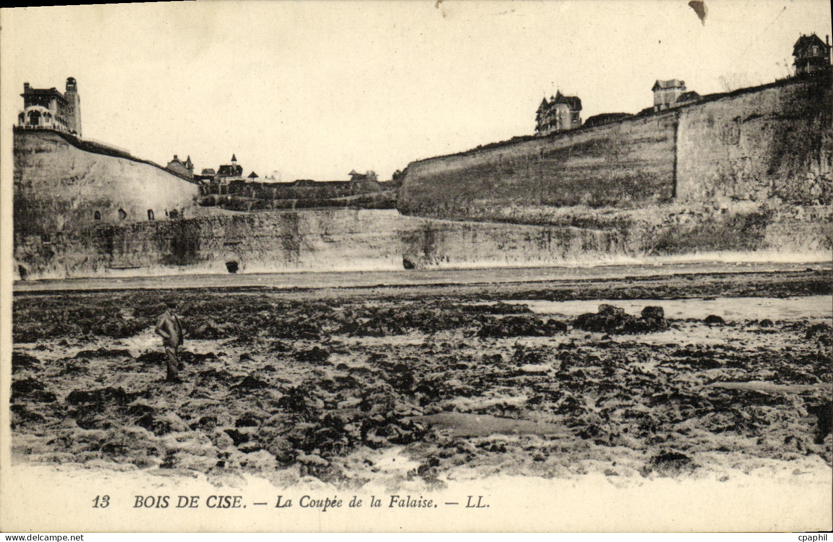 CPA Bois De Cise La Coupee de La Falaise
