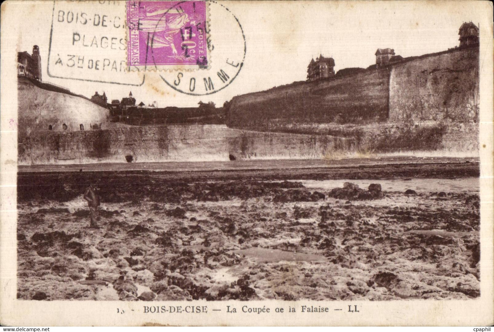 CPA Bois De Cise La Coupee de la Falaise
