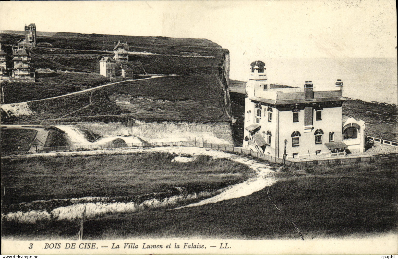 CPA Bois De Cise La Villa Lumen et La Falaise