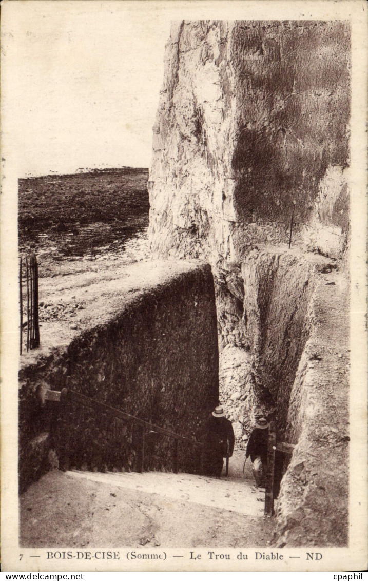 CPA Bois De Cise Le Trou Du Diable