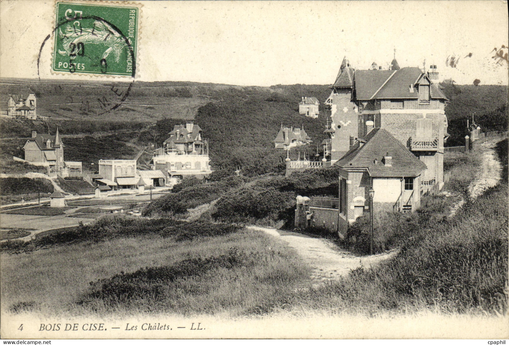 CPA Bois De Cise Les Chalets