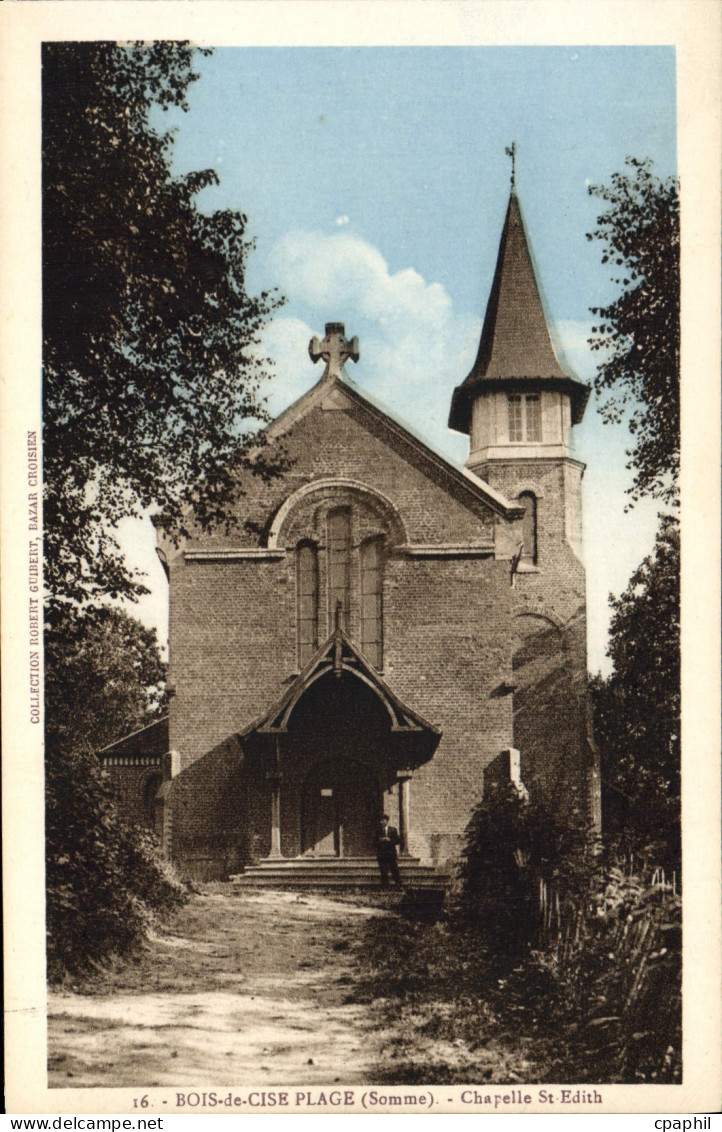 CPA Bois De Cise Plage Chapelle St Edith