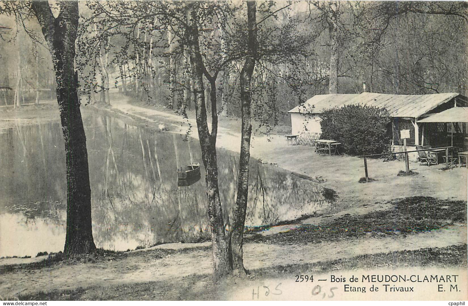 CPA Bois de Meudon Clamart Etang de Trivaux