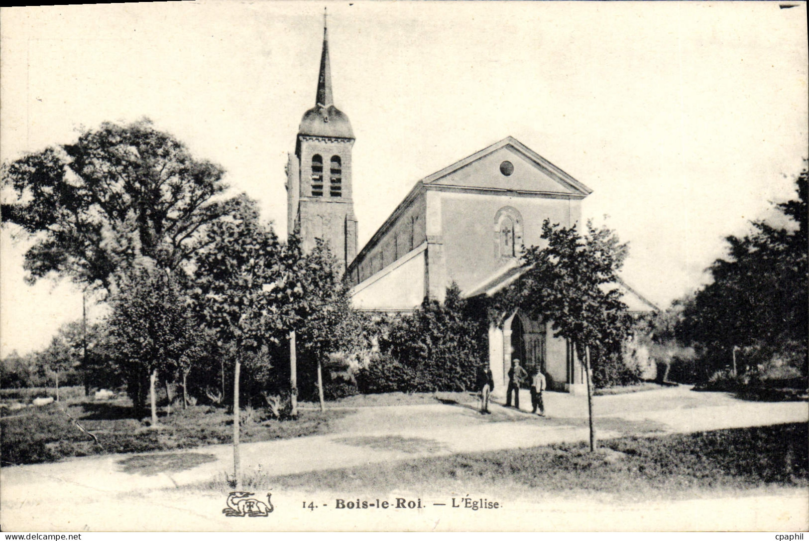 CPA Bois Le Roi L'Eglise
