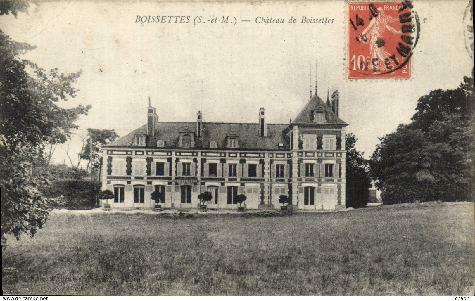 CPA Boissettes Chateau de Boissettes