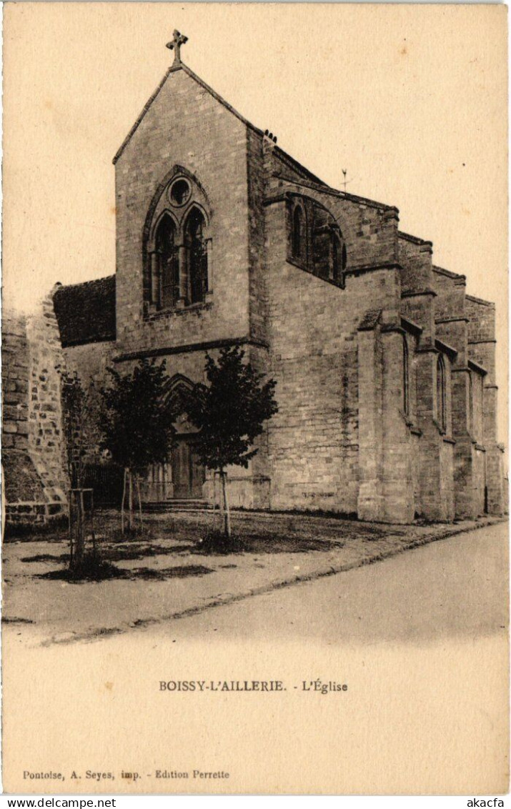 CPA Boissy l'Aillerie L'Eglise FRANCE (1332653)