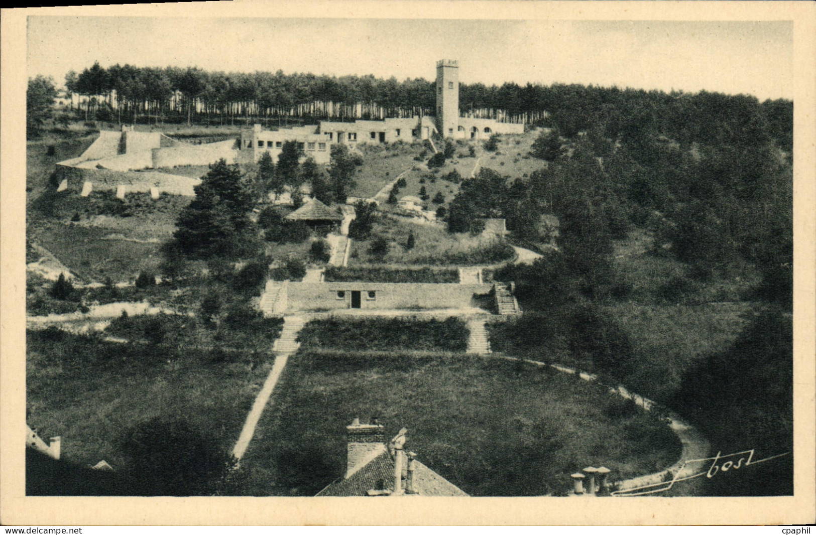 CPA Boissy la Riviere Auberge de l'Epi d'Or Boissy la Riviere (S et O) Vue d'ensemble
