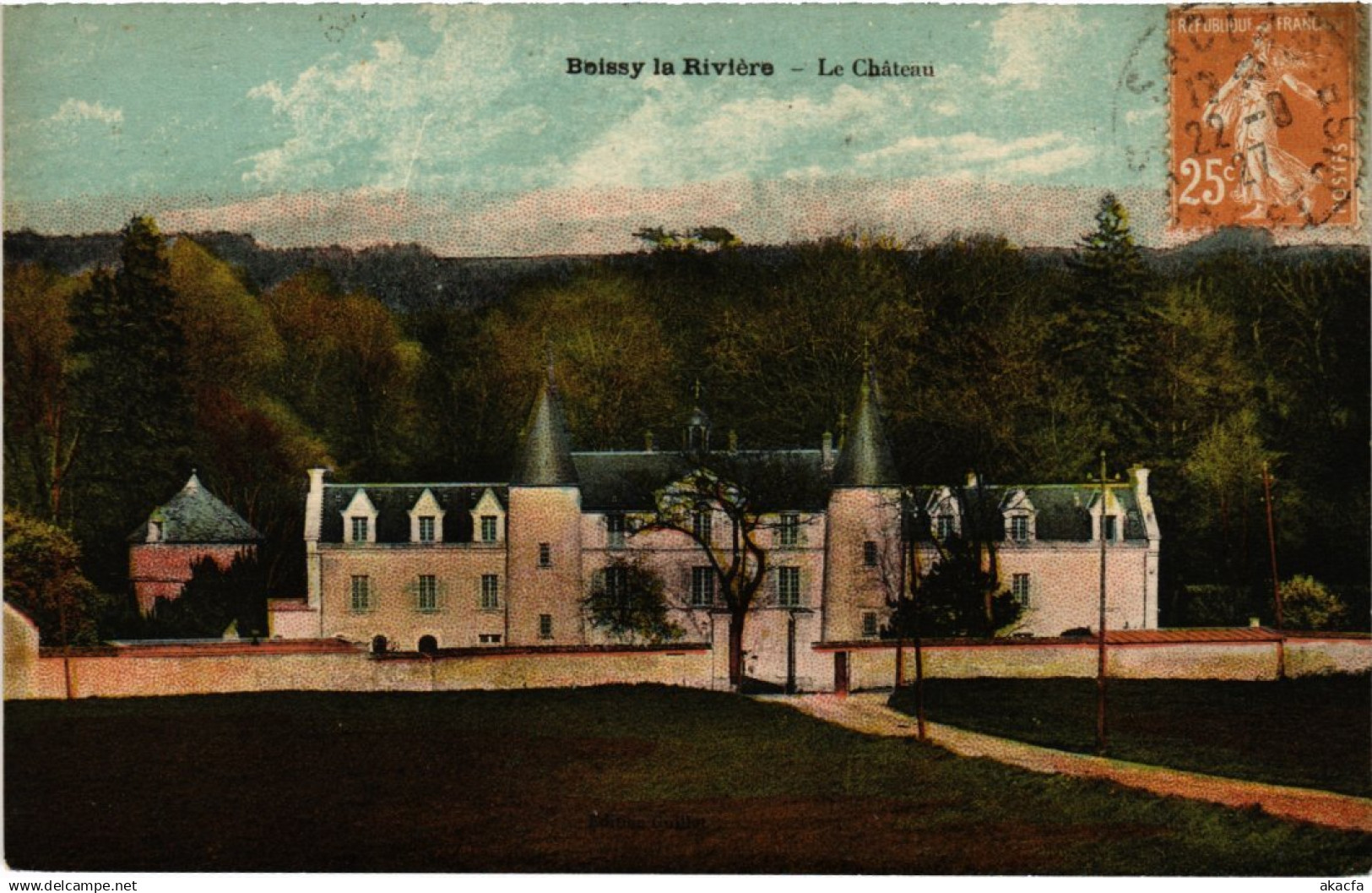 CPA BOISSY-la-RIVIERE Le Chateau (1355319)
