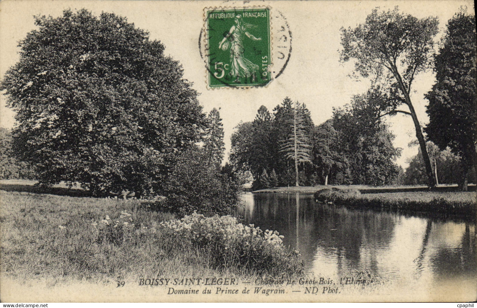 CPA Boissy Saint Leger Chateau de Gros Bois