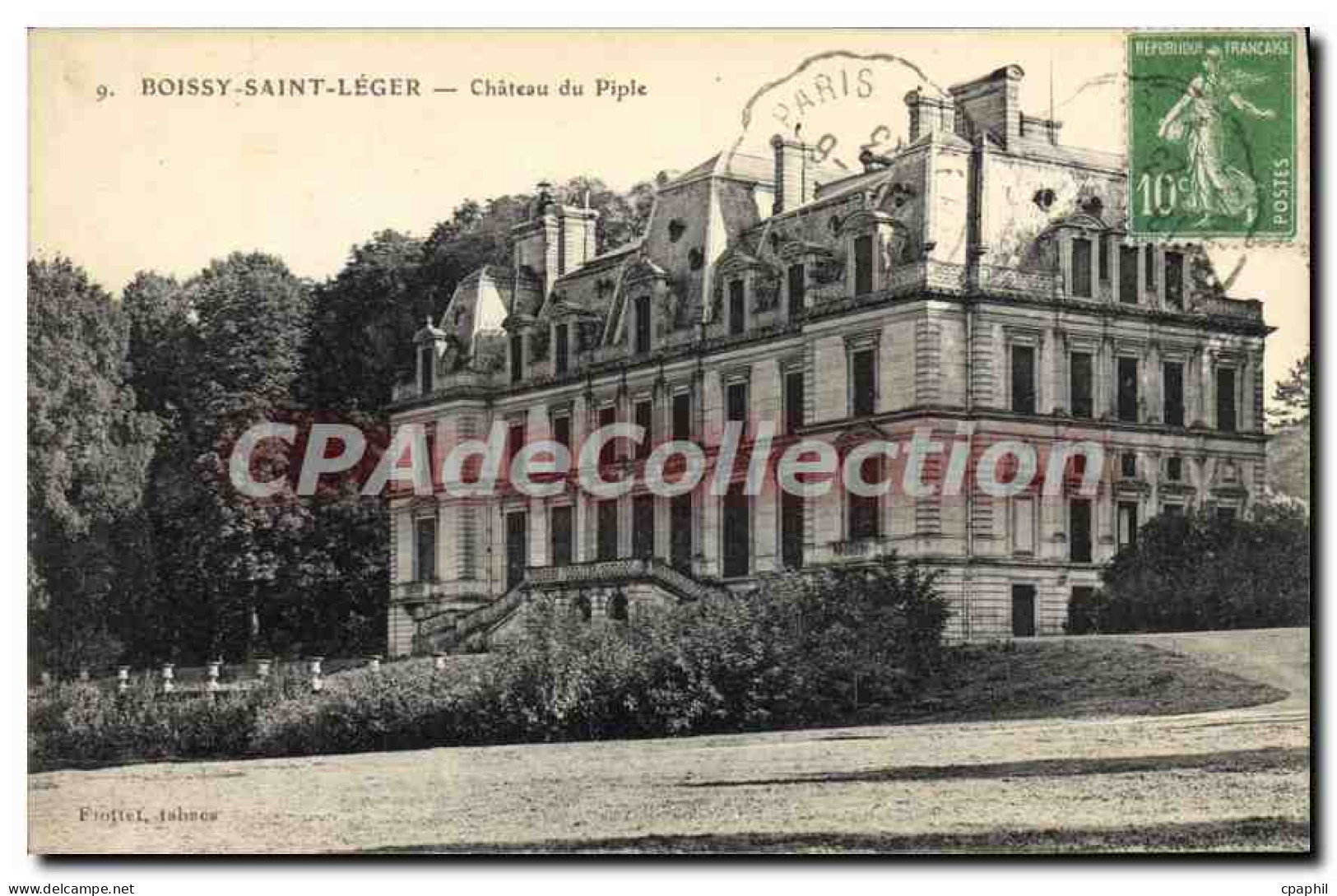 CPA Boissy Saint Leger Chateau du Piple
