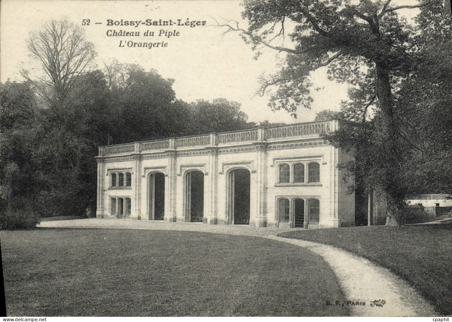 CPA Boissy Saint Leger Chateau du Piple L'Orangerie