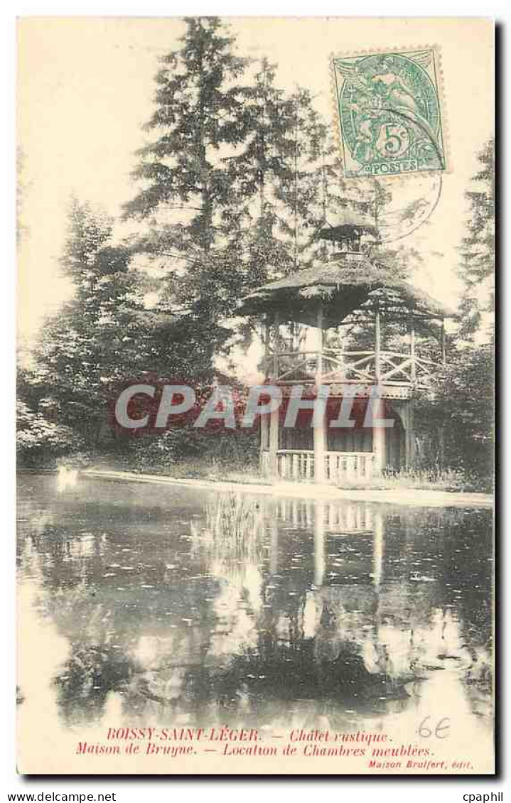 CPA Boissy Saint Leger Chatel rustique Maison de Bruyne