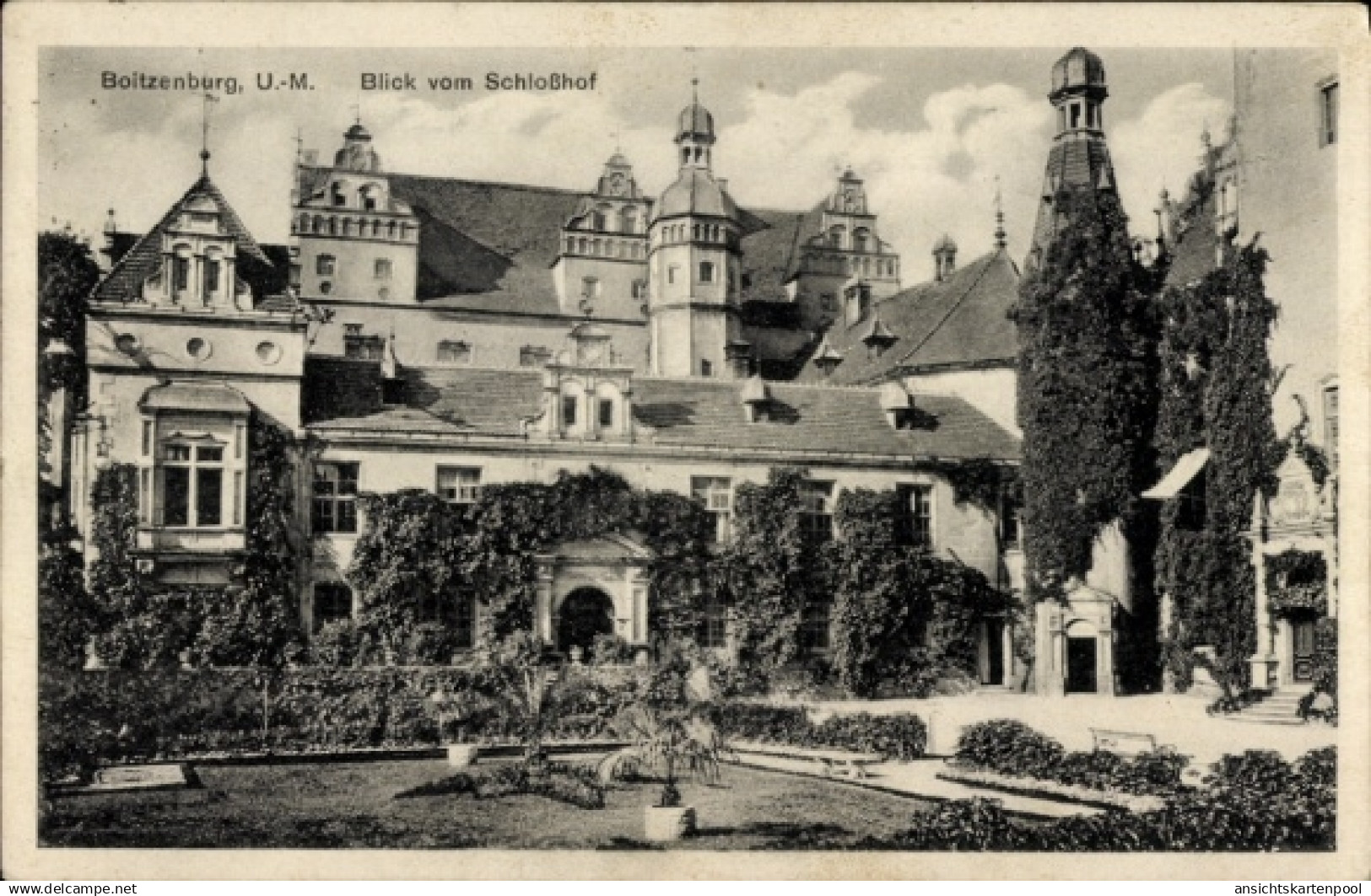 CPA Boitzenburg in der Uckermark, Schlosshof