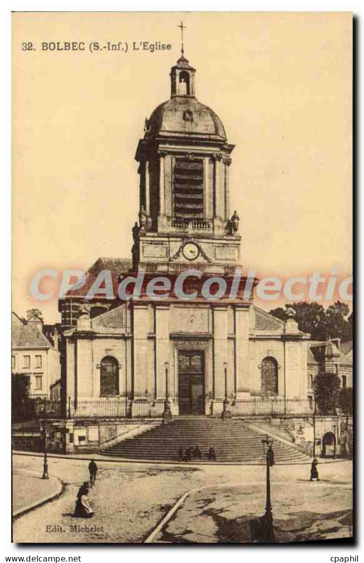 CPA Bolbec S Inf l'Eglise